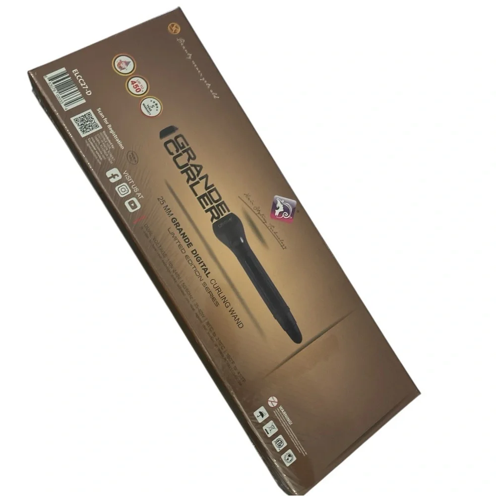 Grande Curler 25mm Digital Curling Wand 039